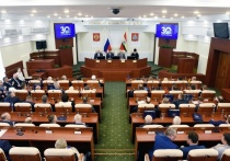 Курский губернатор Роман Старовойт стал участником 28-го заседания областной Думы
