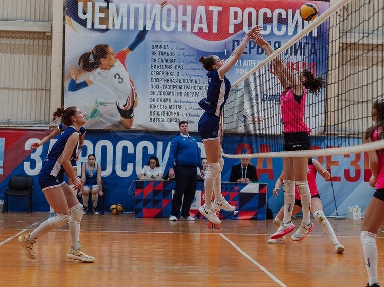 Тамбовские волейболистки вышли в полуфинал Первой лиги