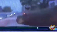 МВД опубликовало видео со столкновением автомобиля ГИБДД и 19-летнего юноши