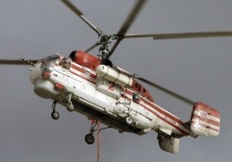 В Москве в ночь на 26 апреля неизвестные подожгли вертолет Ка-32, принадлежащий «Московскому авиационному центру»