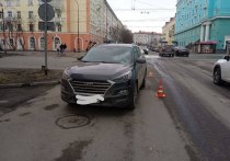 В Мурманске, на улице Комсомольская, 2 мая в районе 16:00 произошло ДТП