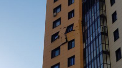 В Химках в многоэтажке произошел взрыв: видео с места