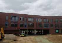В селе Павловская слобода округа Истра продолжается строительство новой школы