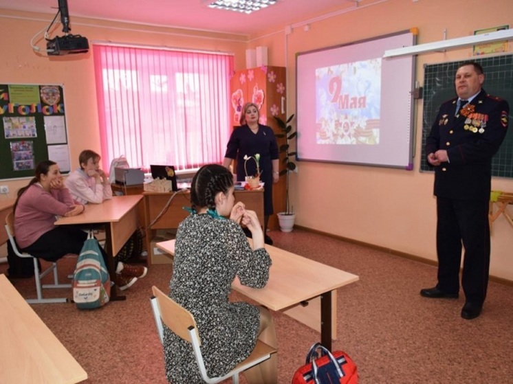 «Урок Мужества» состоялся в школе-интернате Ненецкого округа