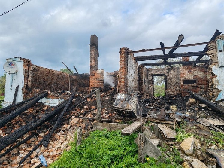 Два тела найдены на пожаре в Калужской области