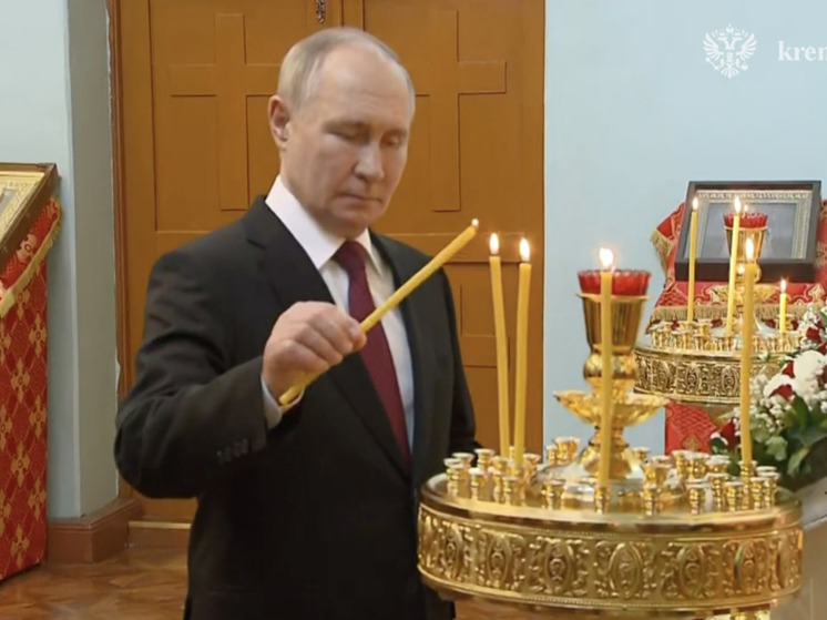 Путин посетил храм Покрова Пресвятой Богородицы в китайском городе Харбине