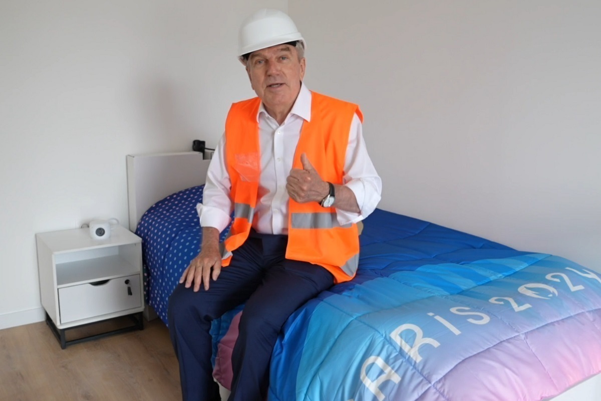 Оргкомитет Парижа-2024 гарантирует, что кровати будут тонкими, но прочными