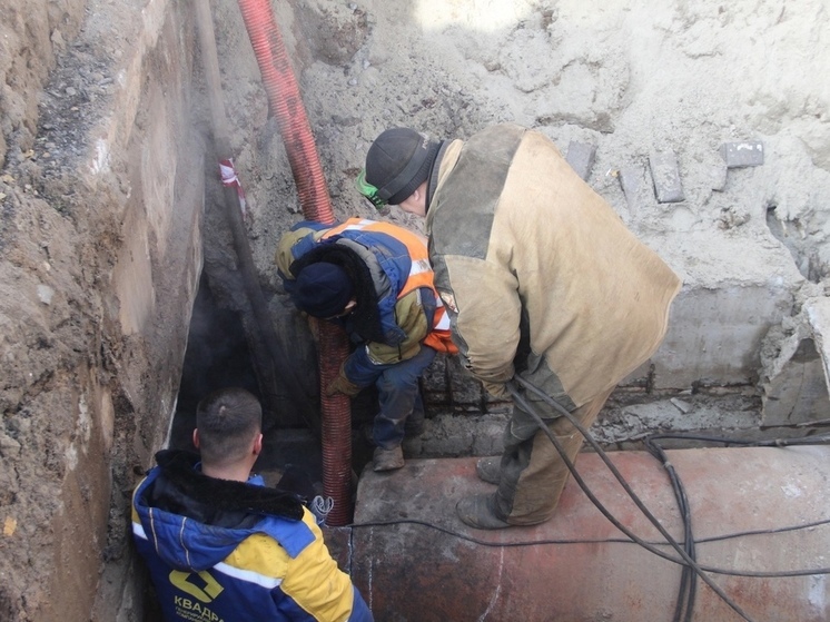 Курская «Квадра» устранила порядка 20 повреждений теплосистемы в Сеймском округе