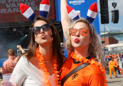 Нидерланды и Англия выиграли, Словения сыграла вничью с Данией: фото матчей Евро-2024