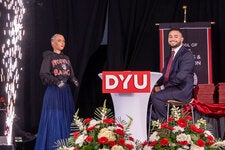 The student body president of D’Youville University interviewed an A.I. robot named Sophia as part of the university’s commencement. Sophia compiled “inspirational advice that is common at all graduation ceremonies.” 