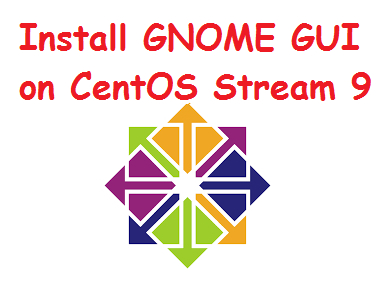 Install GNOME GUI on CentOS Stream 9